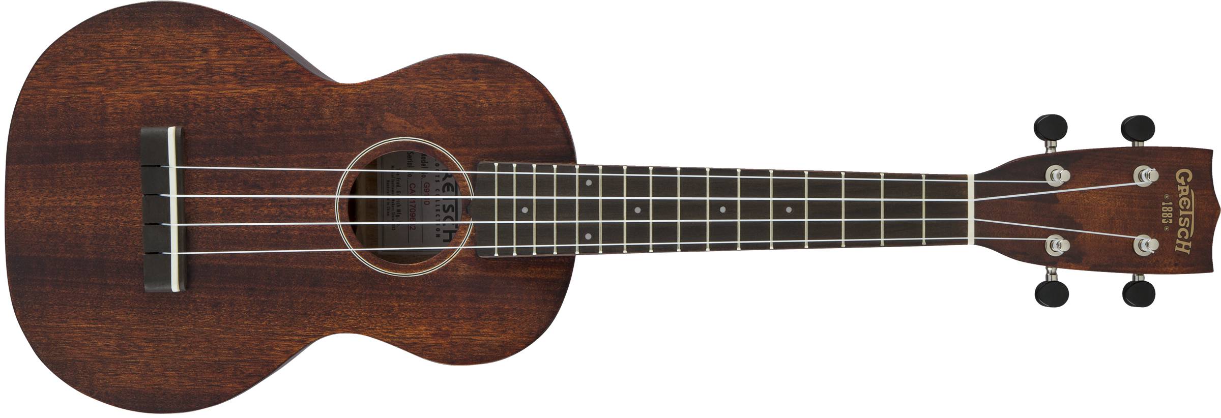 G9110 Concert Standard Ukulele with Gig Bag, Ovangkol