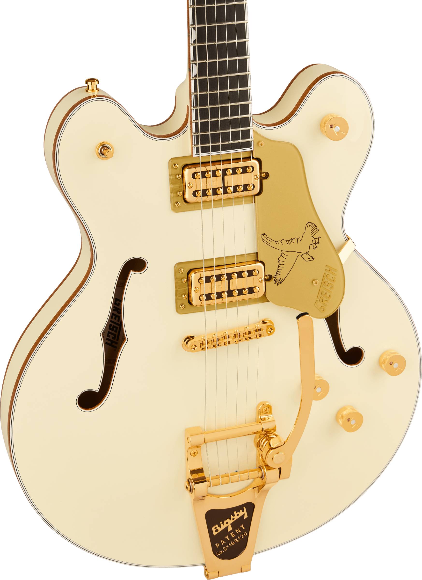 Falcon™ Center Block LTD Double-Cut with String-Thru Bigsby