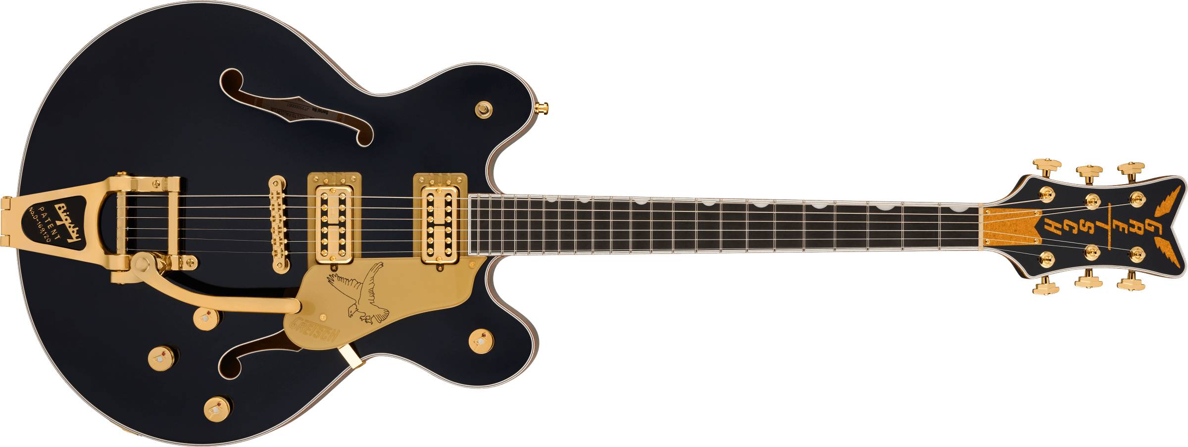 Falcon™ Center Block LTD Double-Cut with String-Thru Bigsby